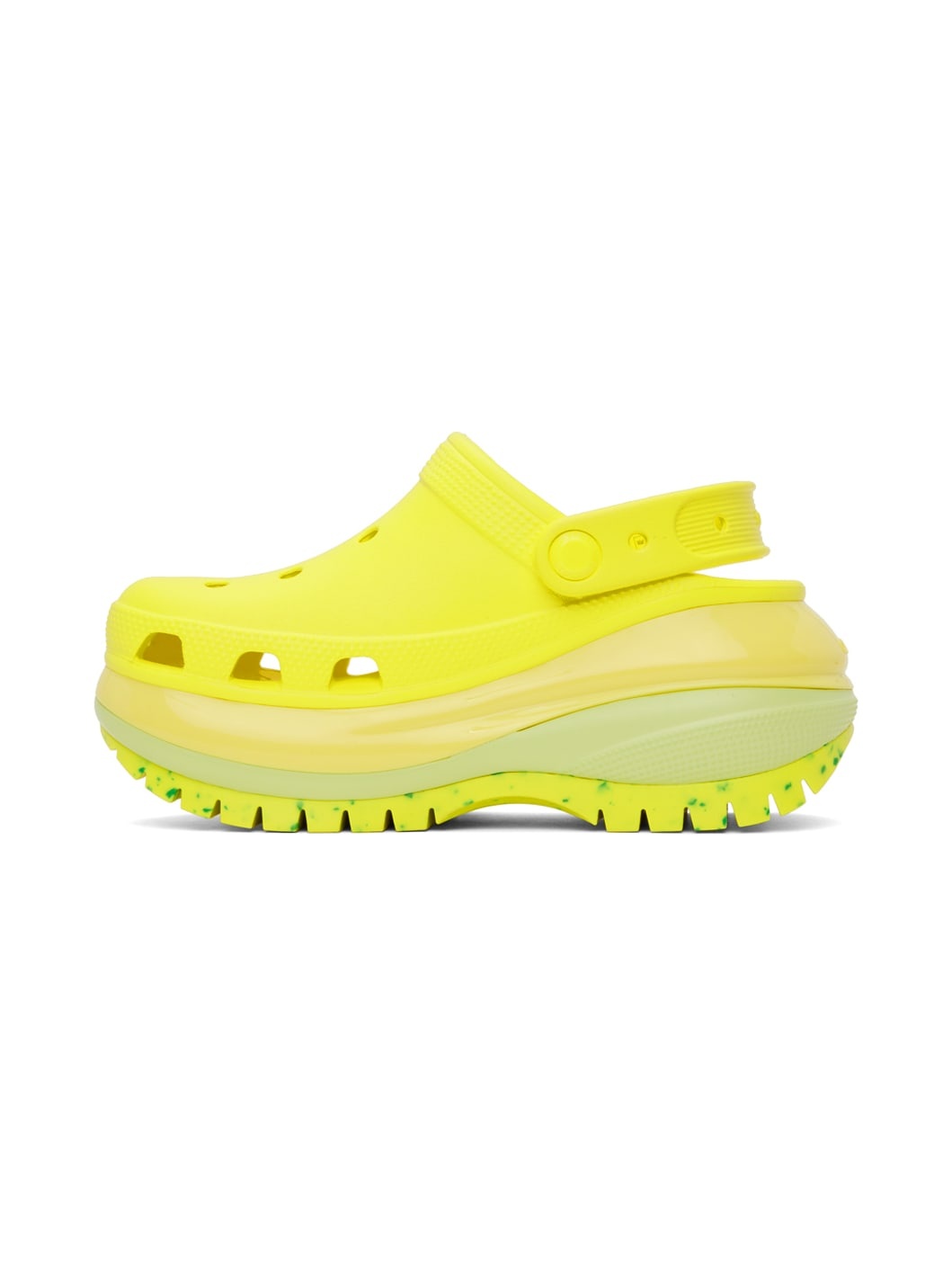 Yellow Mega Crush Clogs - 3