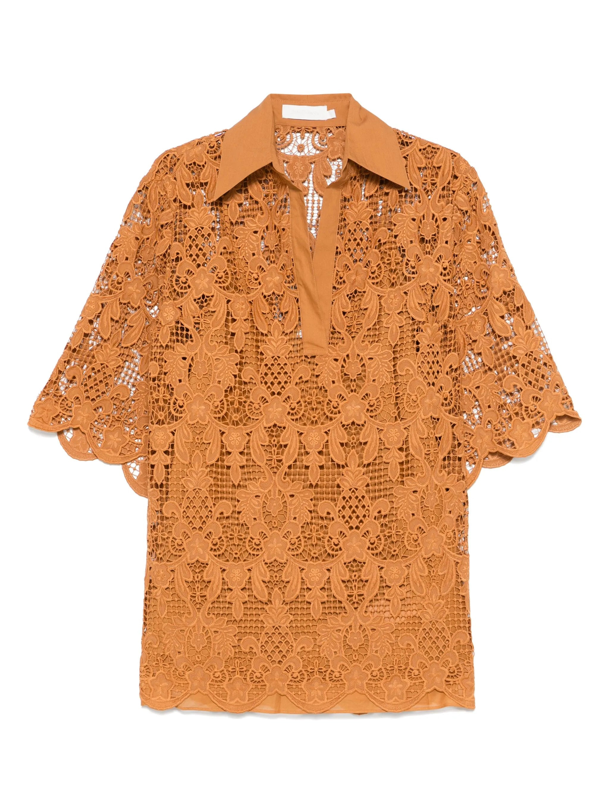 embroidered blouse - 1