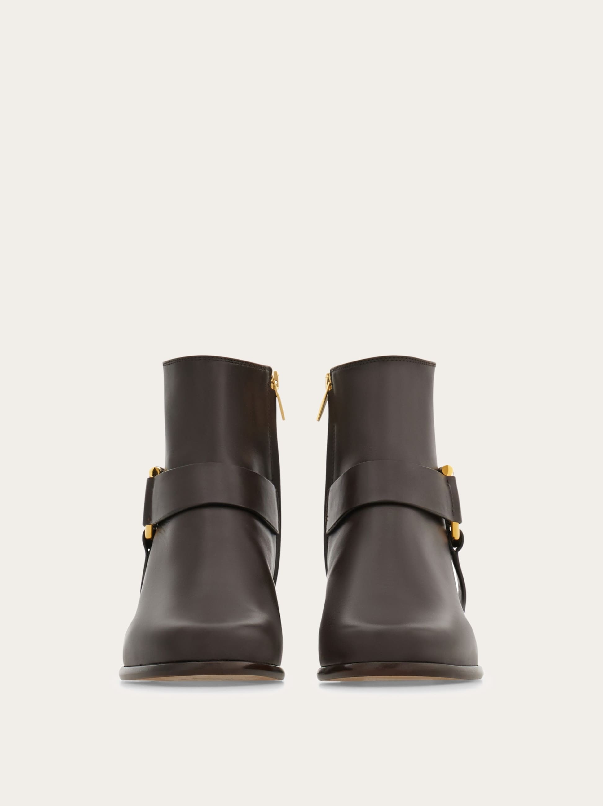 Gancini ornament ankle boot - 2