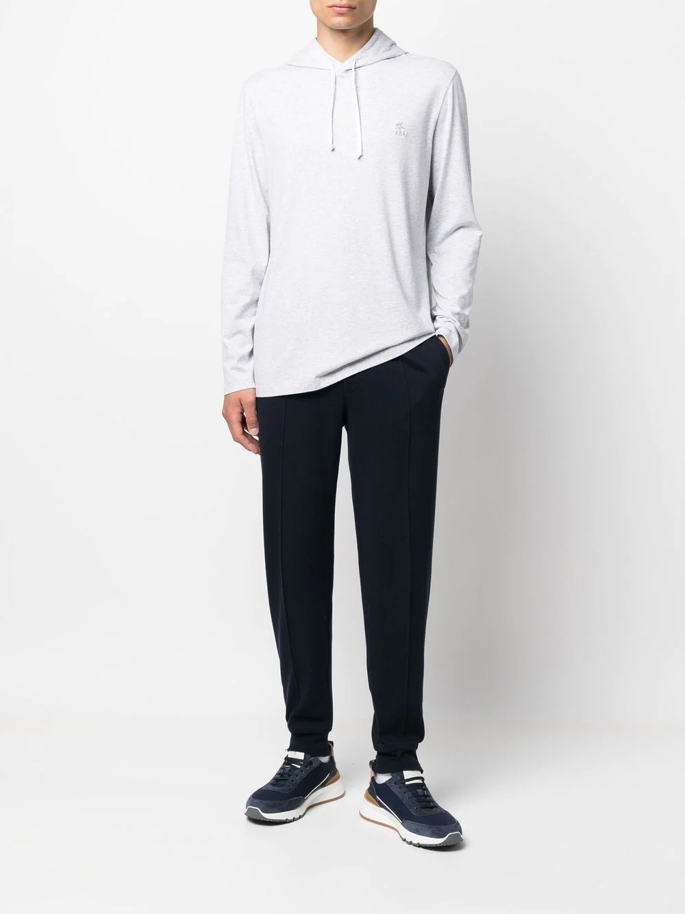 hooded long-sleeve T-Shirt - 2