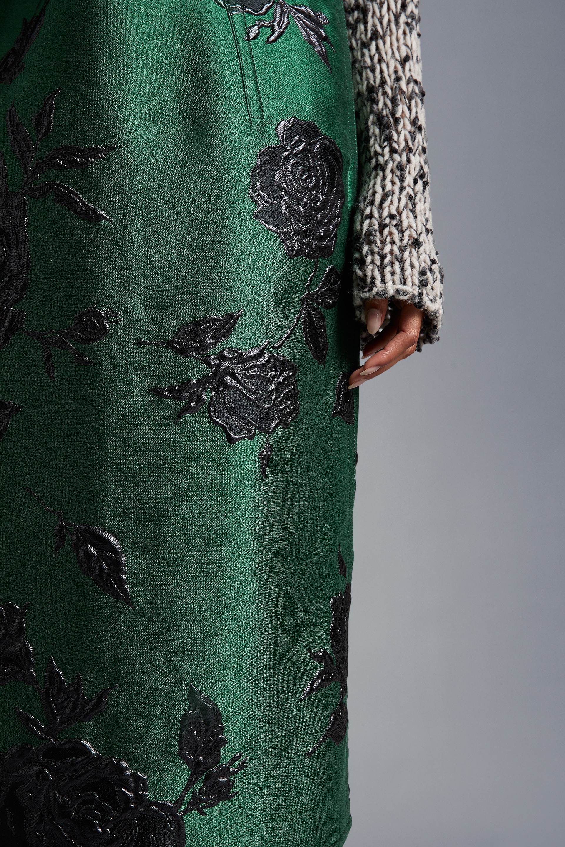 Jacquard Midi Skirt - 5