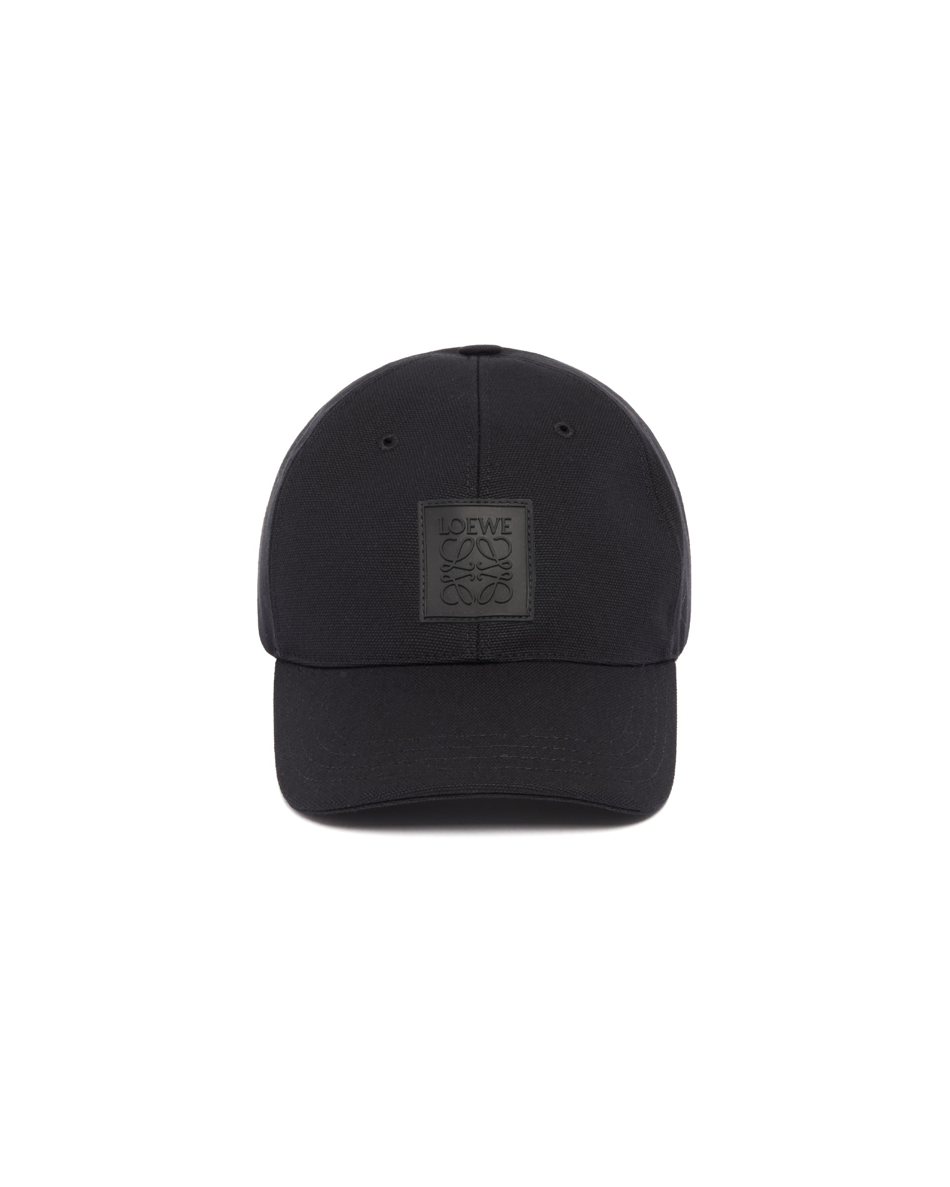 Black Logo Patch Cap - 2