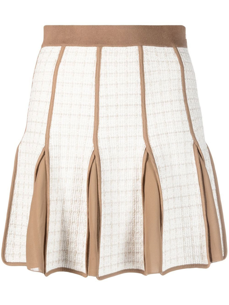 high-waisted pleated skirt 1