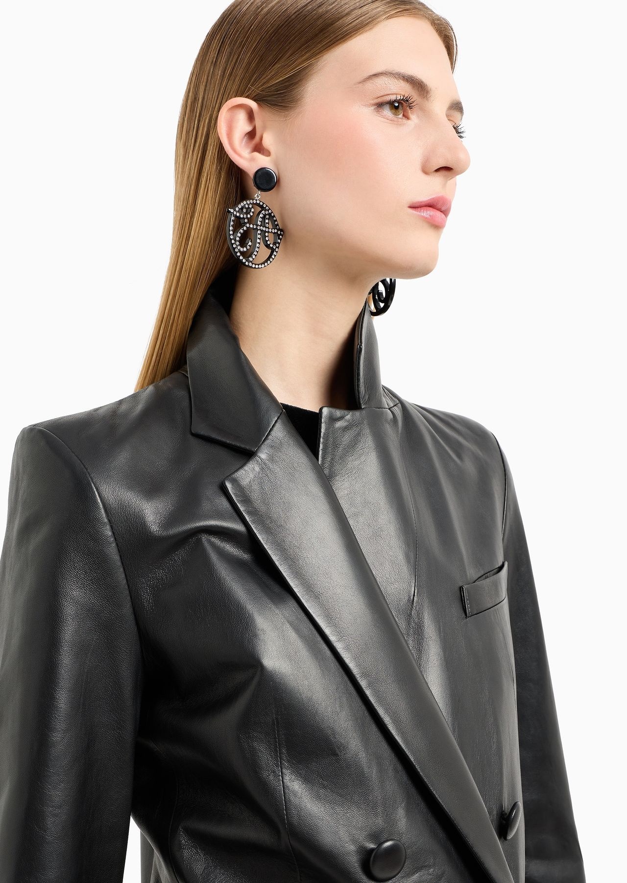 Glove-quality nappa lambskin double-breasted jacket - 5