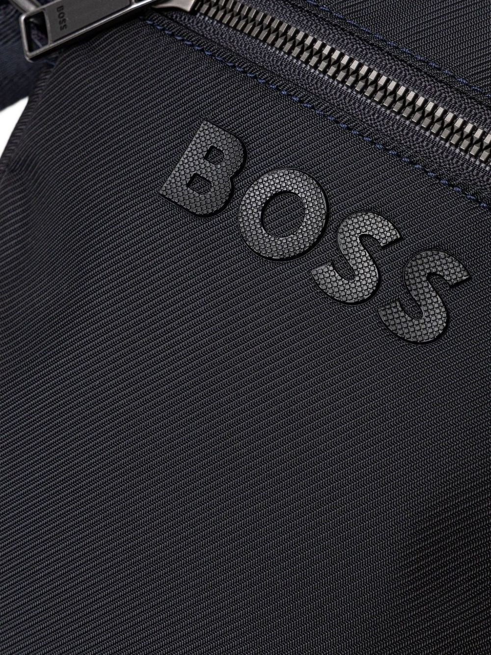 logo-plaque messenger bag - 3