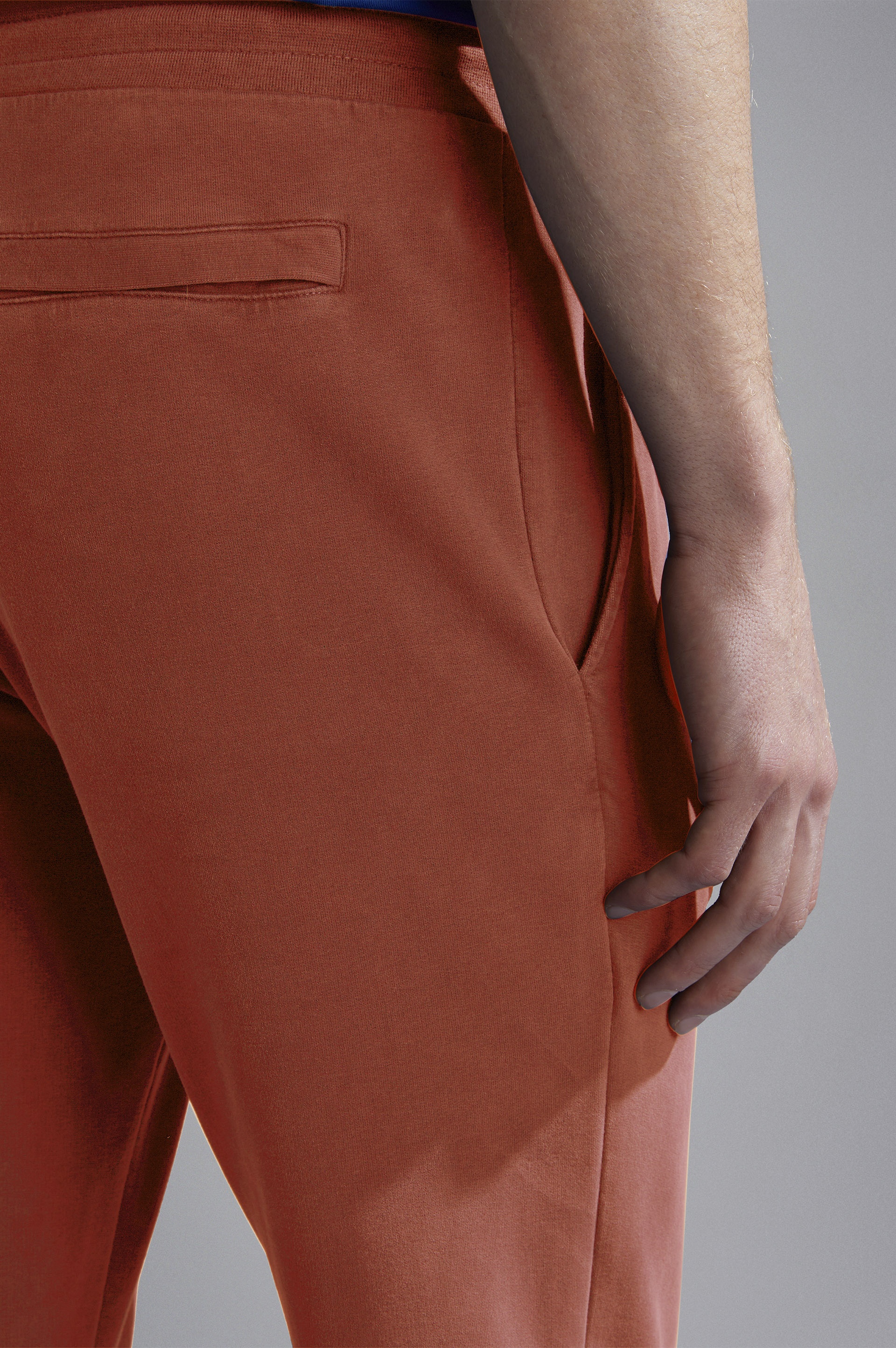 GARMENT DYED STRETCH COTTON JOGGERS - 4