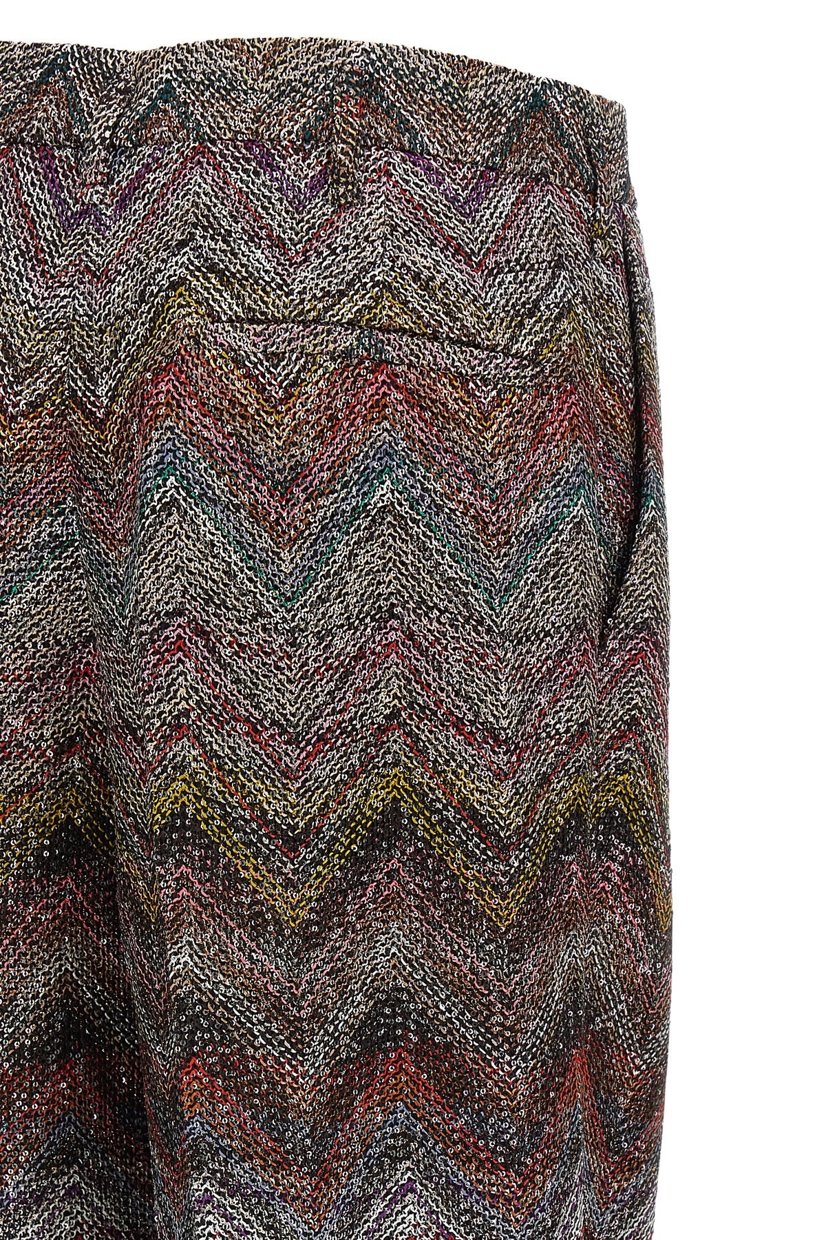 Zigzag sequin pants - 5