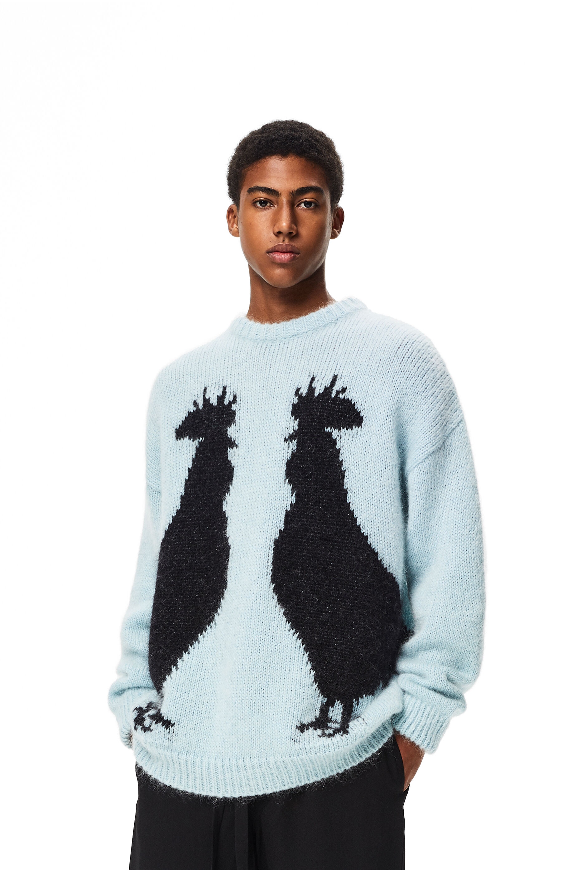 Rooster sweater in mohair - 3