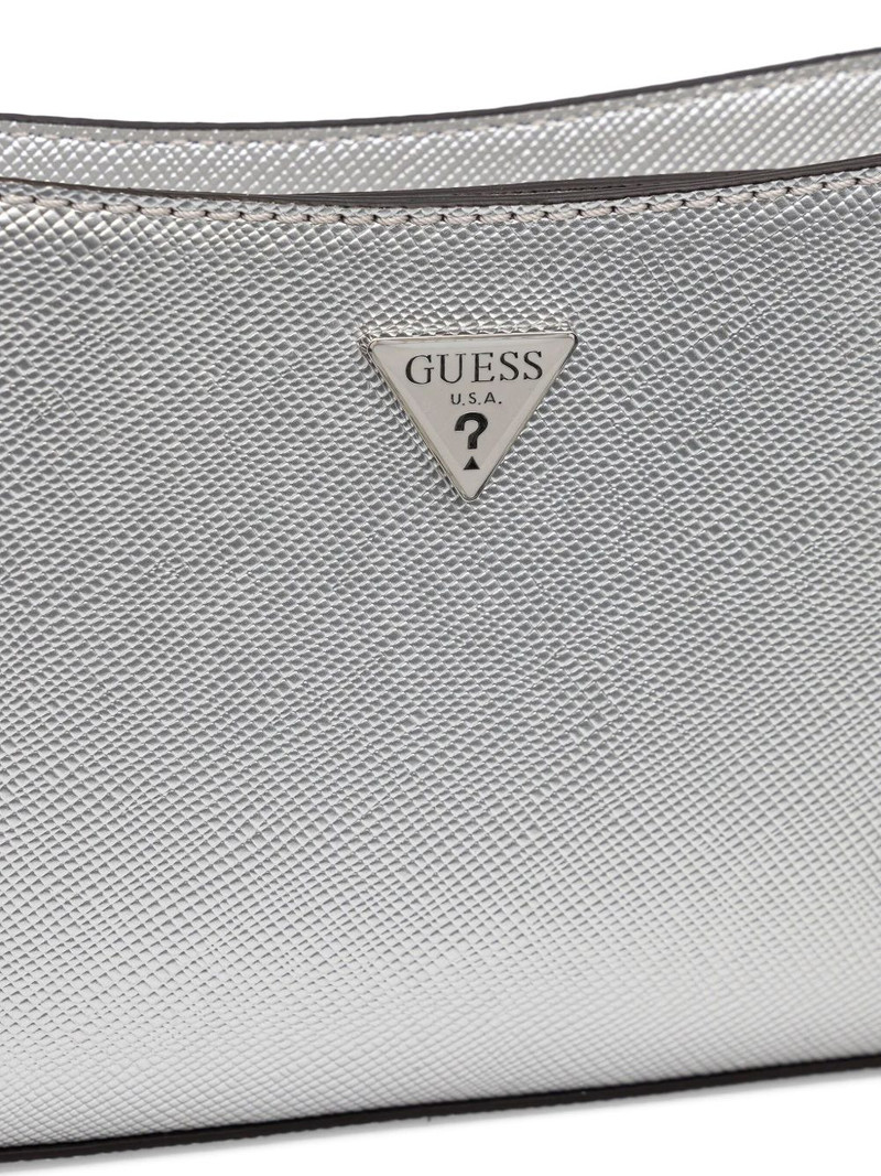 metallic-finish satchel bag 3