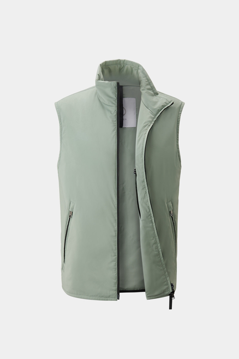 Jonny Lightweight vest in Lime green 6