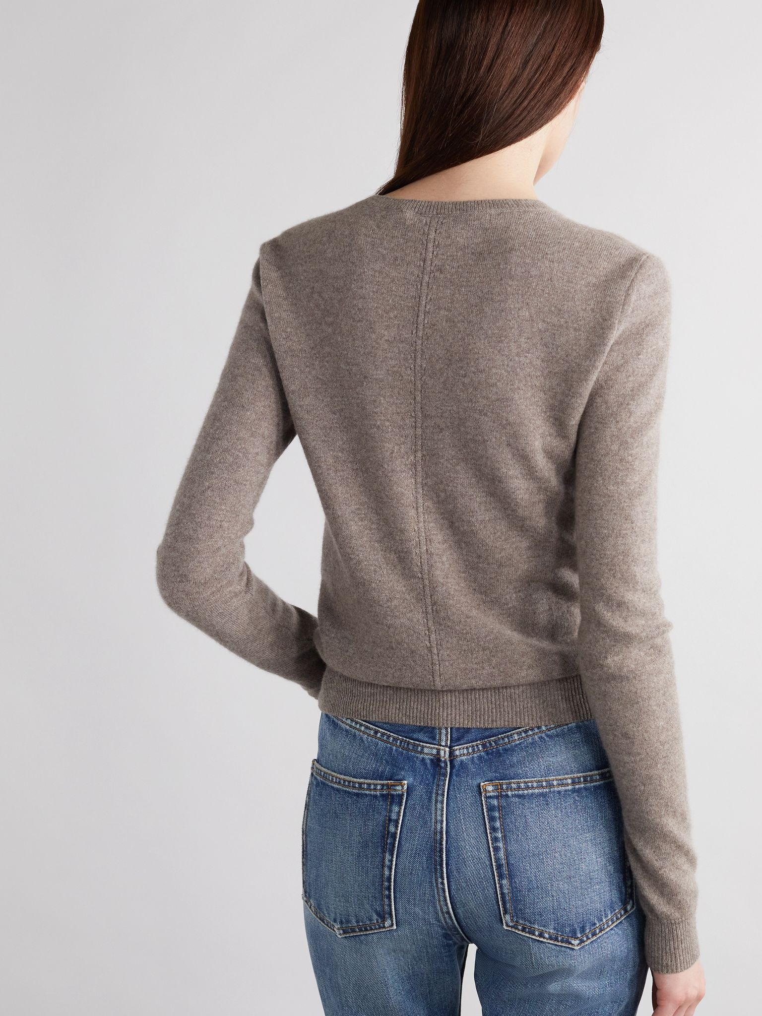 Cashmere sweater Taupe - 3