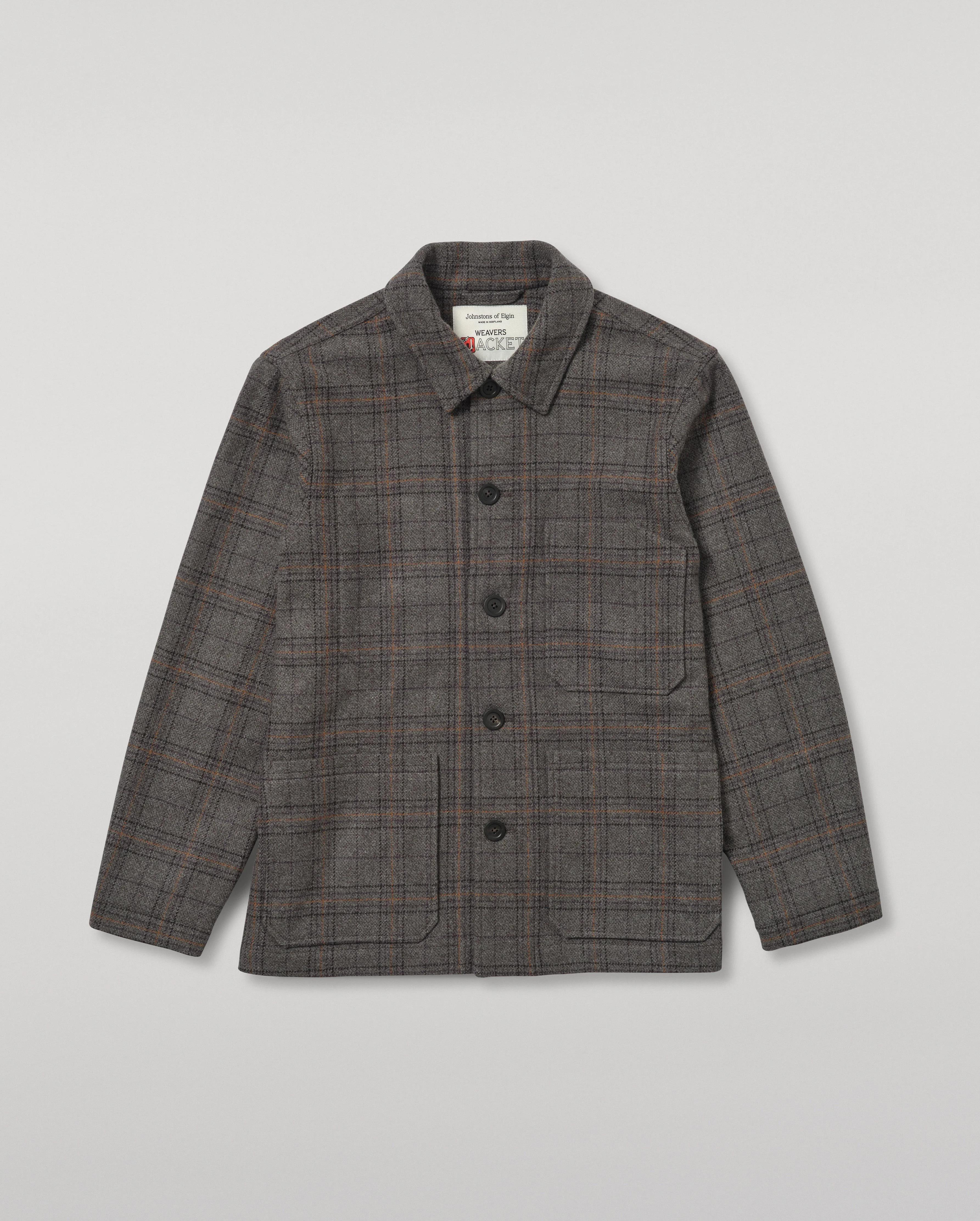 The Weavers Jacket | Grey Tartan - 1