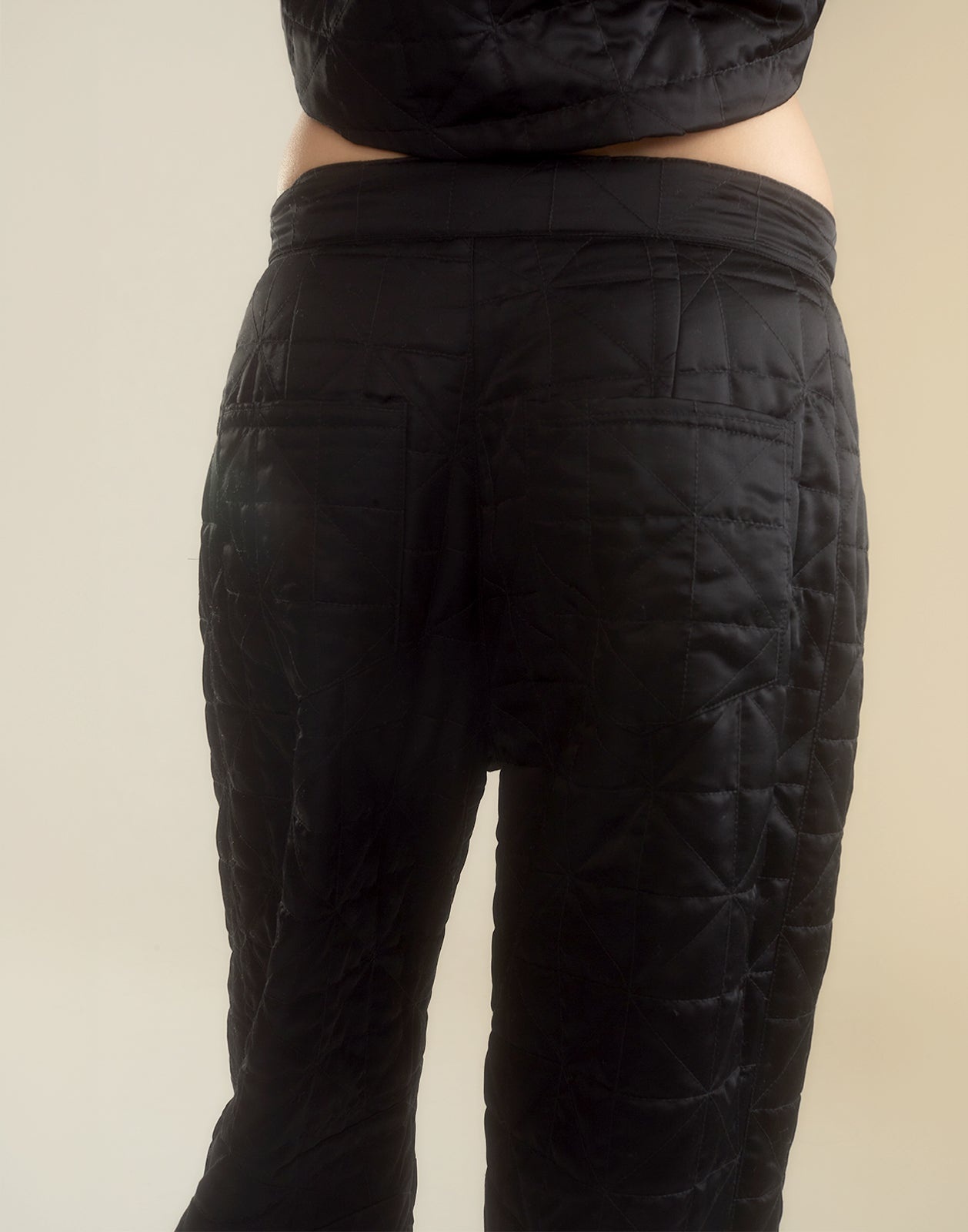 Downtown Quilted Horseshoe Pant - 7