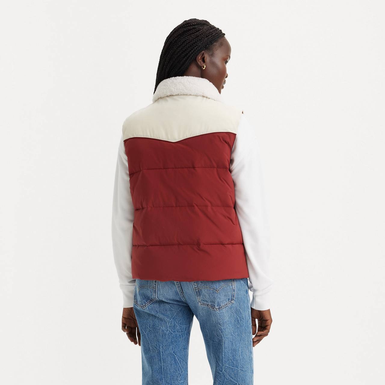 SHERPA QUILTED VEST - 3