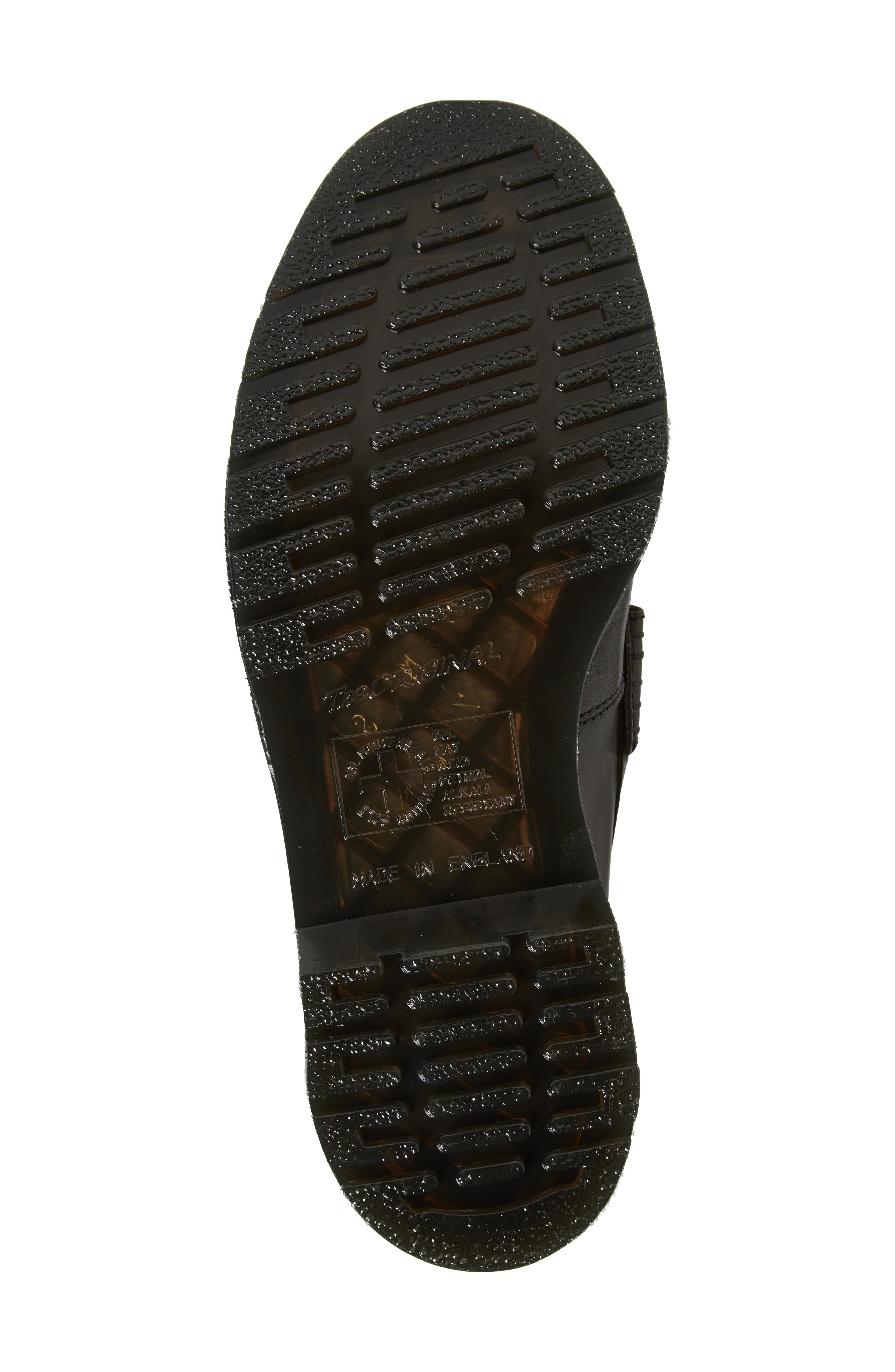 Dr. Martens Penton Two-Tone Penny Loafer in Olive And White Classic Calf at Nordstrom - 6