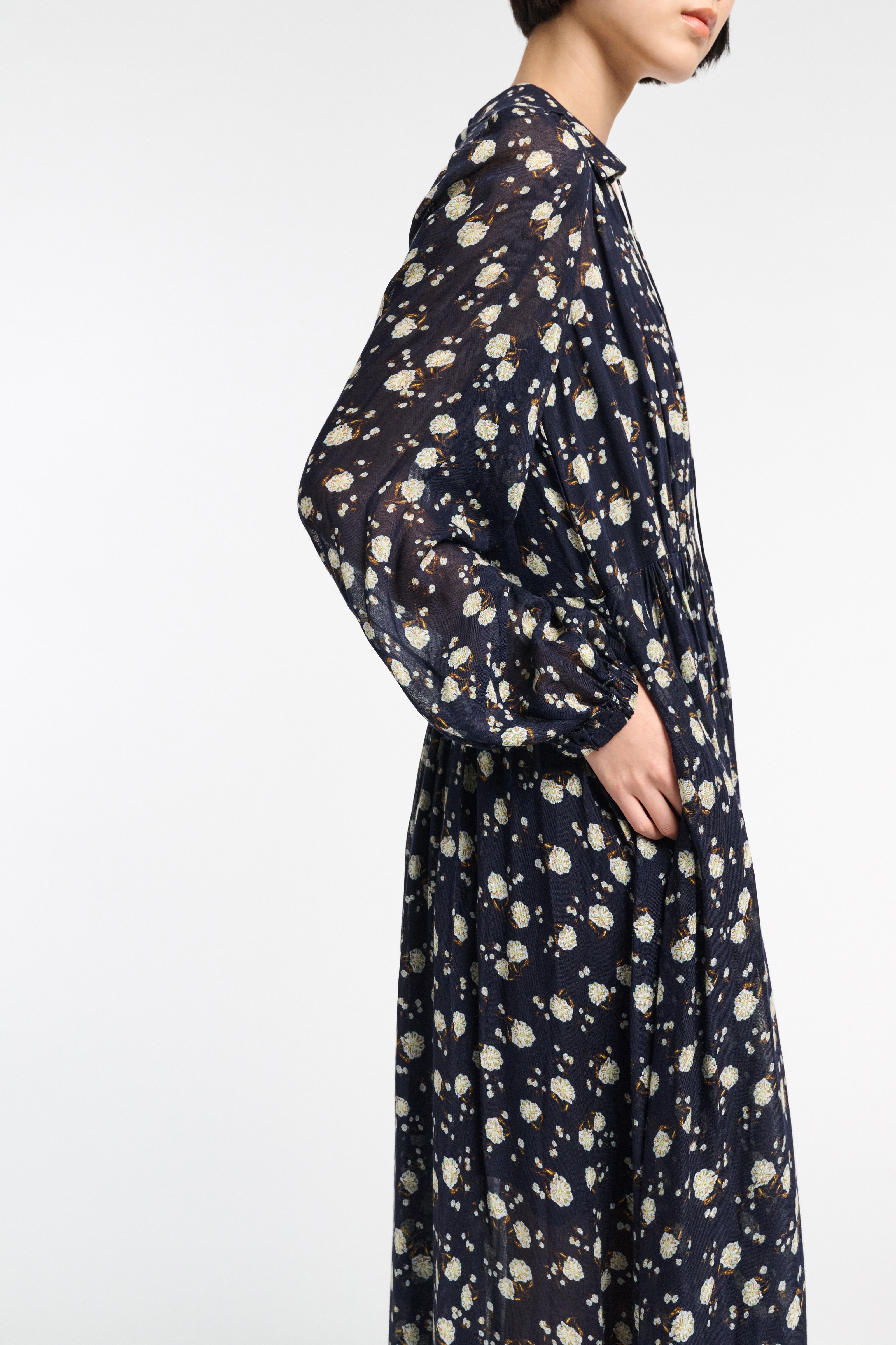 FLORAL VOLUMES dress - 4