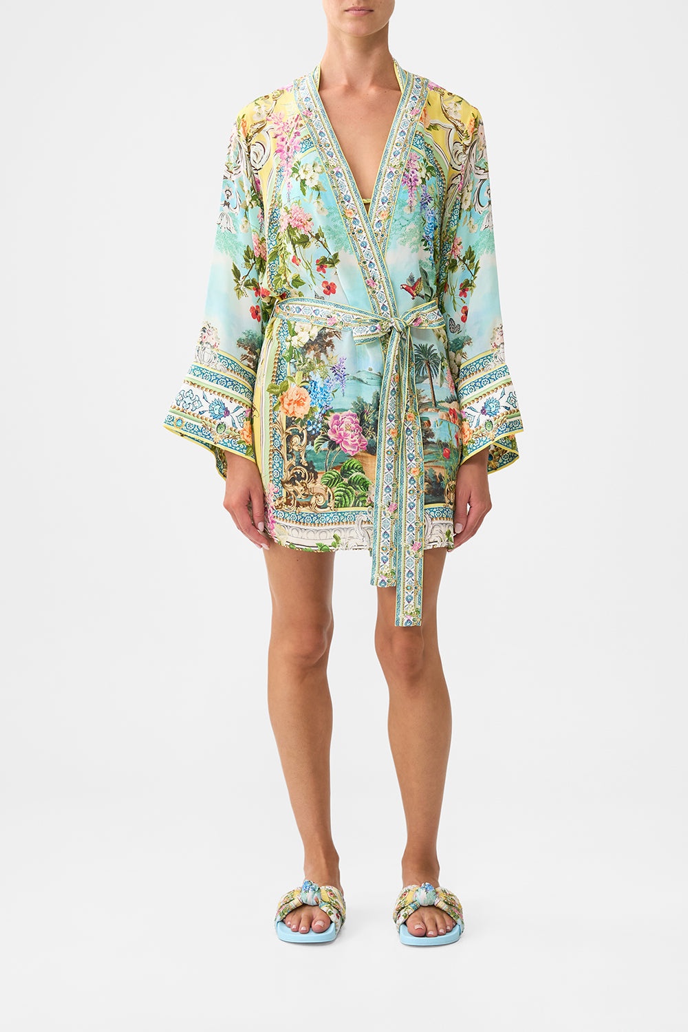 SHORT KIMONO WRAP - 7