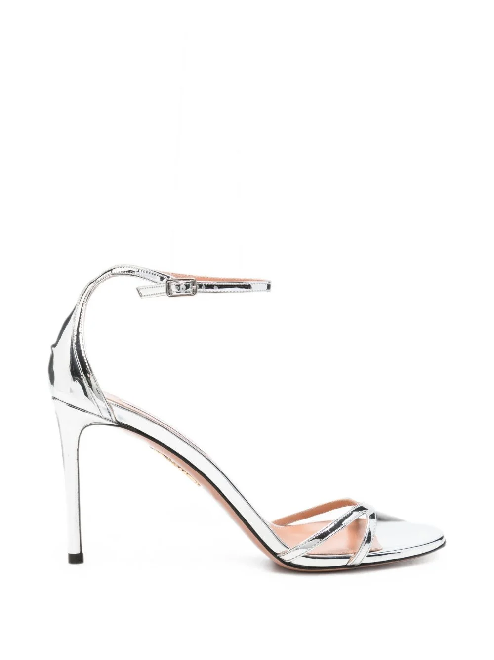 Nuda metallic heeled sandals - 1