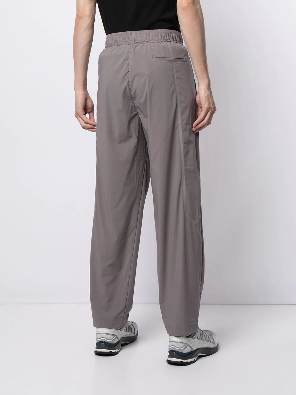 welded straight-leg pants - 4