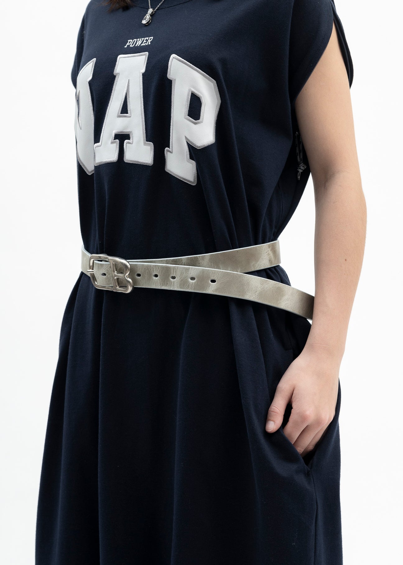GREY DB BUCKLE BELT - 3
