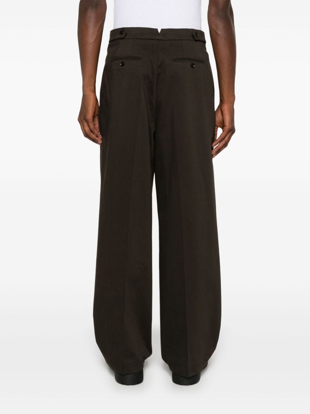 loose-cut tailored trousers - 4