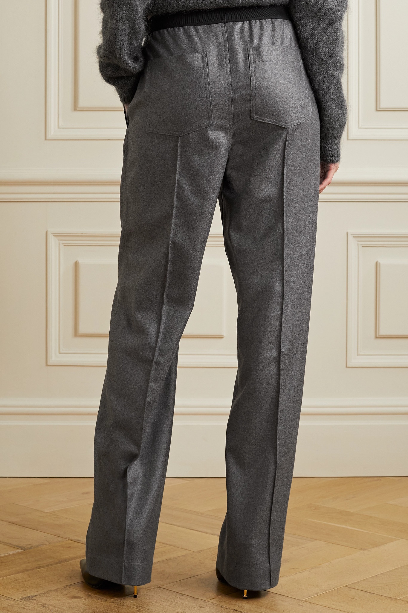 Cashmere-twill pants - 3