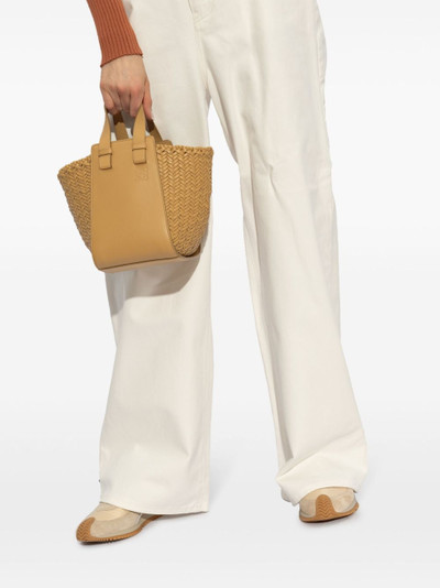 Loewe interwoven leather tote bag outlook