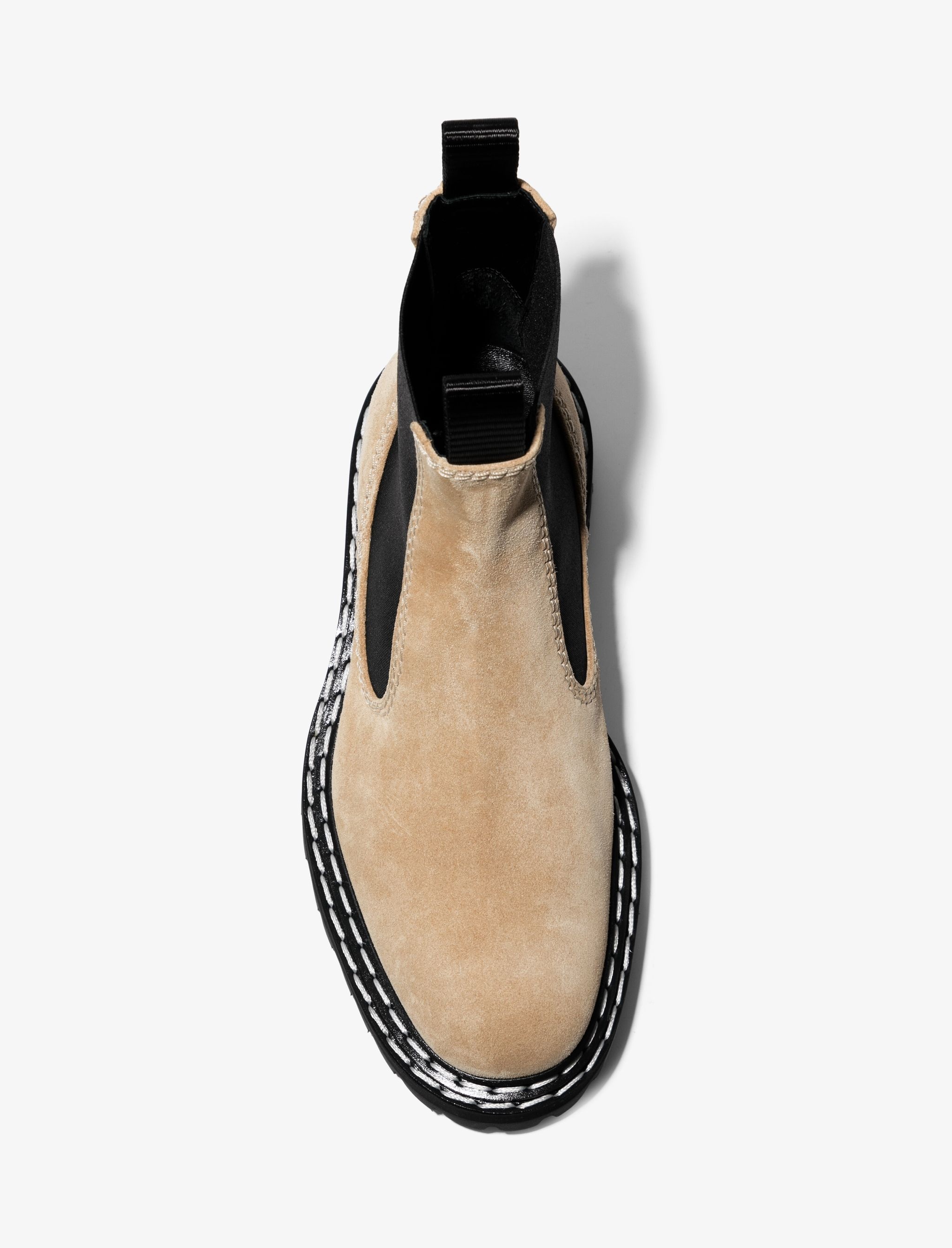 Suede Lug Sole Chelsea Boots - 4