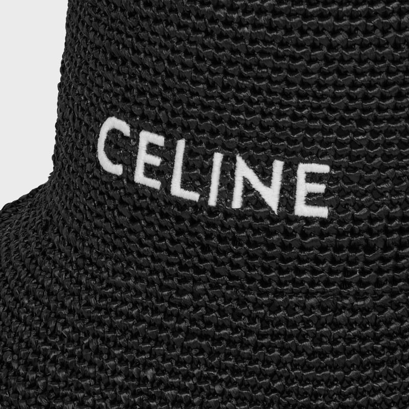 bucket hat IN Raffia 3