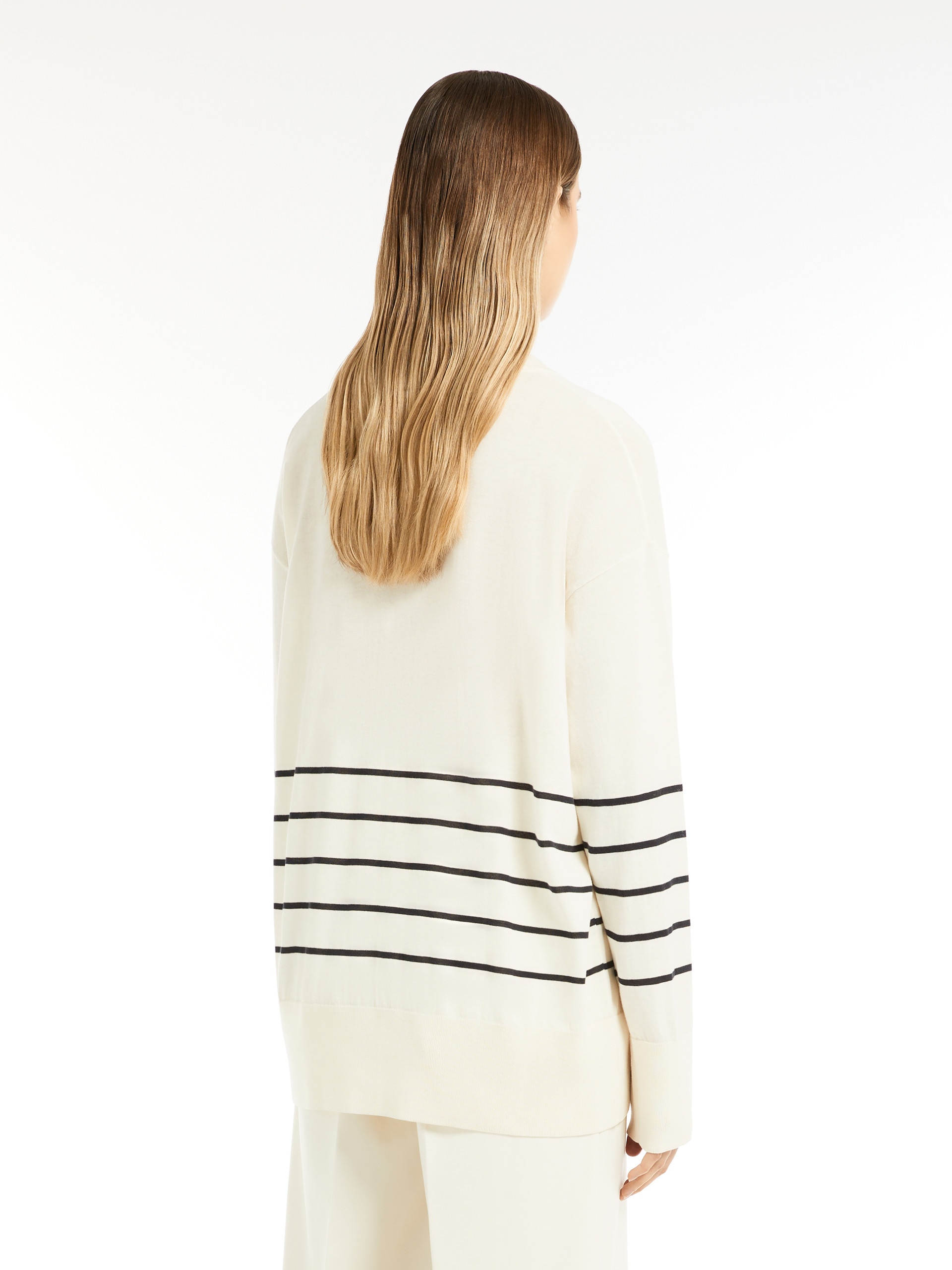 LEVANTE Oversized cotton and silk sweater - 4