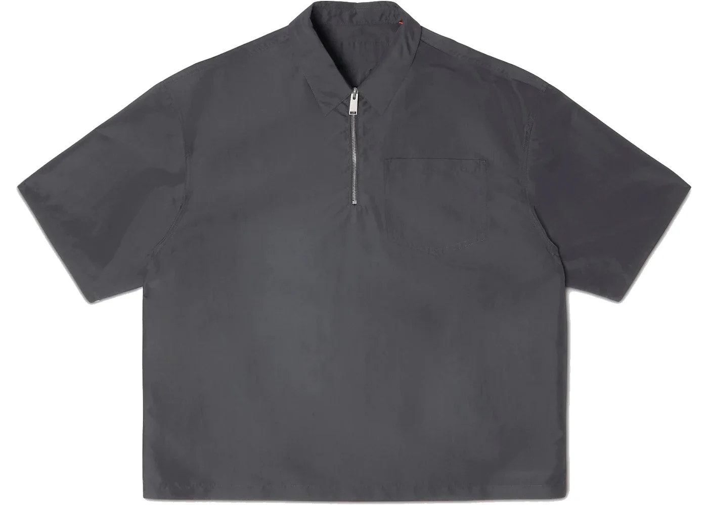 Heron Preston Ex-Ray Nylon Zip SS Shirt Black/No Color - 1