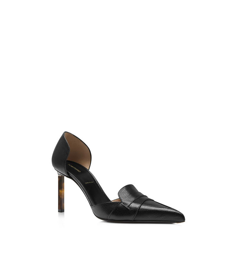 TOM FORD SUPPLE GRAIN LEATHER EVA D'ORSAY PUMP outlook