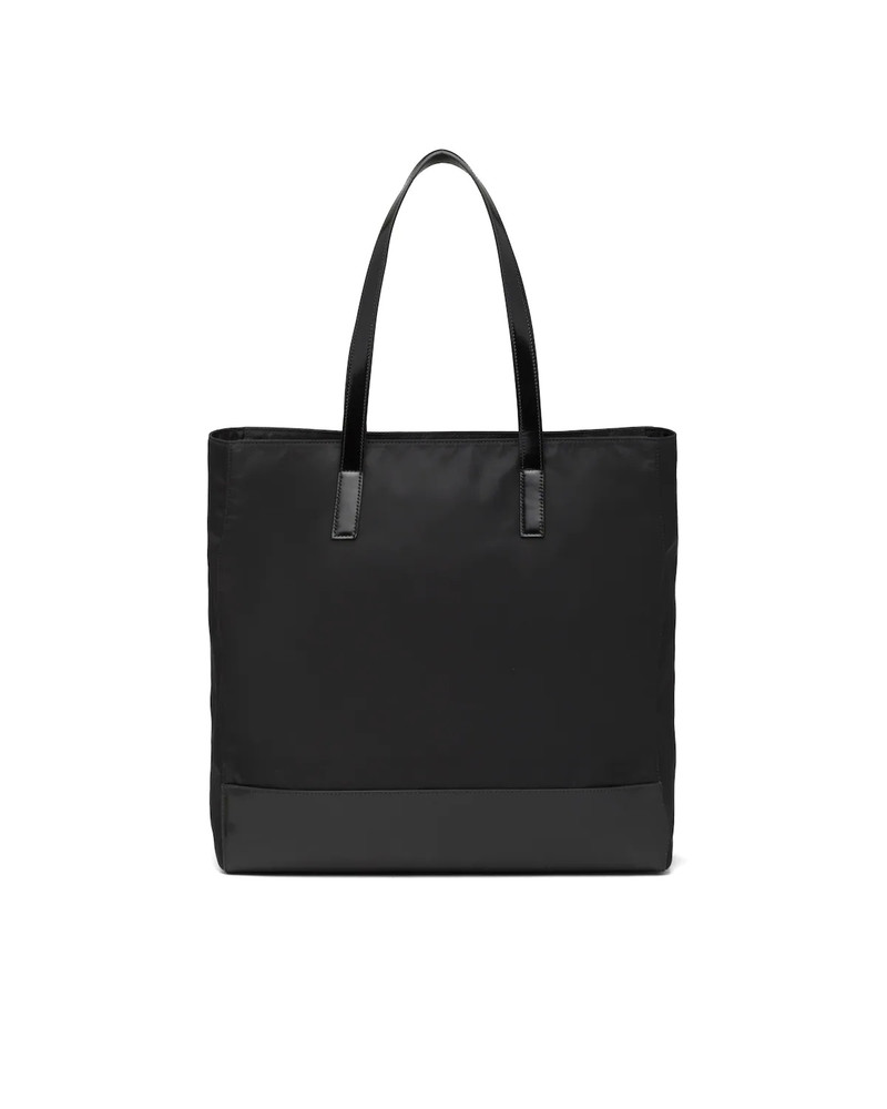 Re-Nylon and Leather tote 4