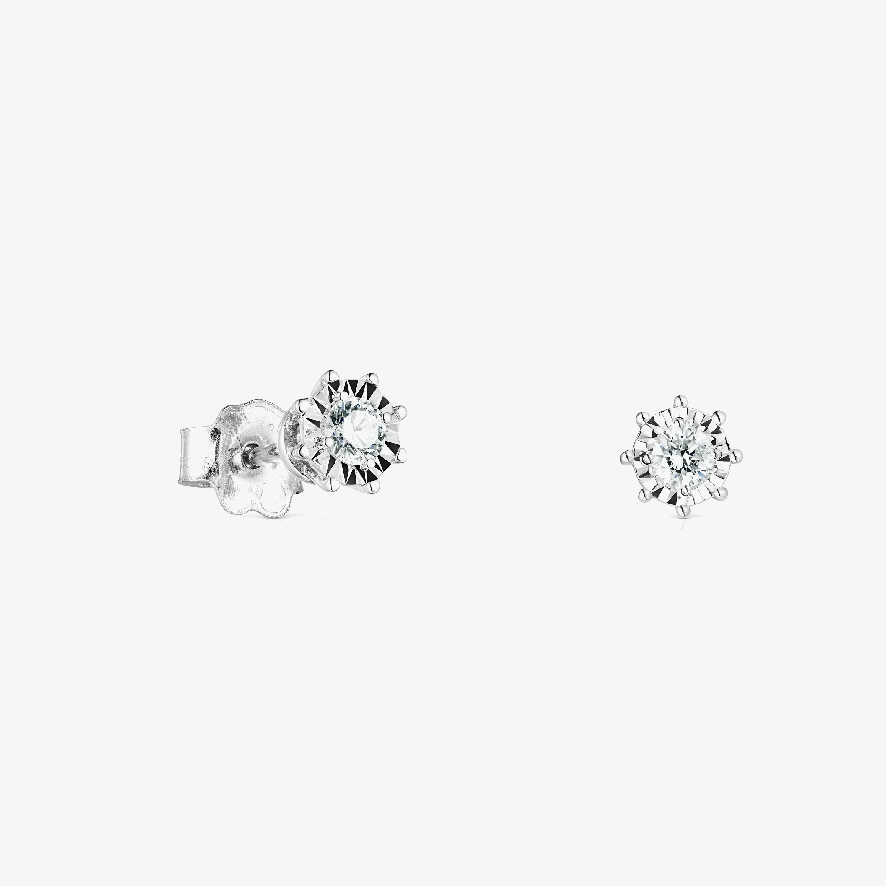 18K white gold TOUS Les Classiques Earrings with Diamonds. 0,31ct. - 1