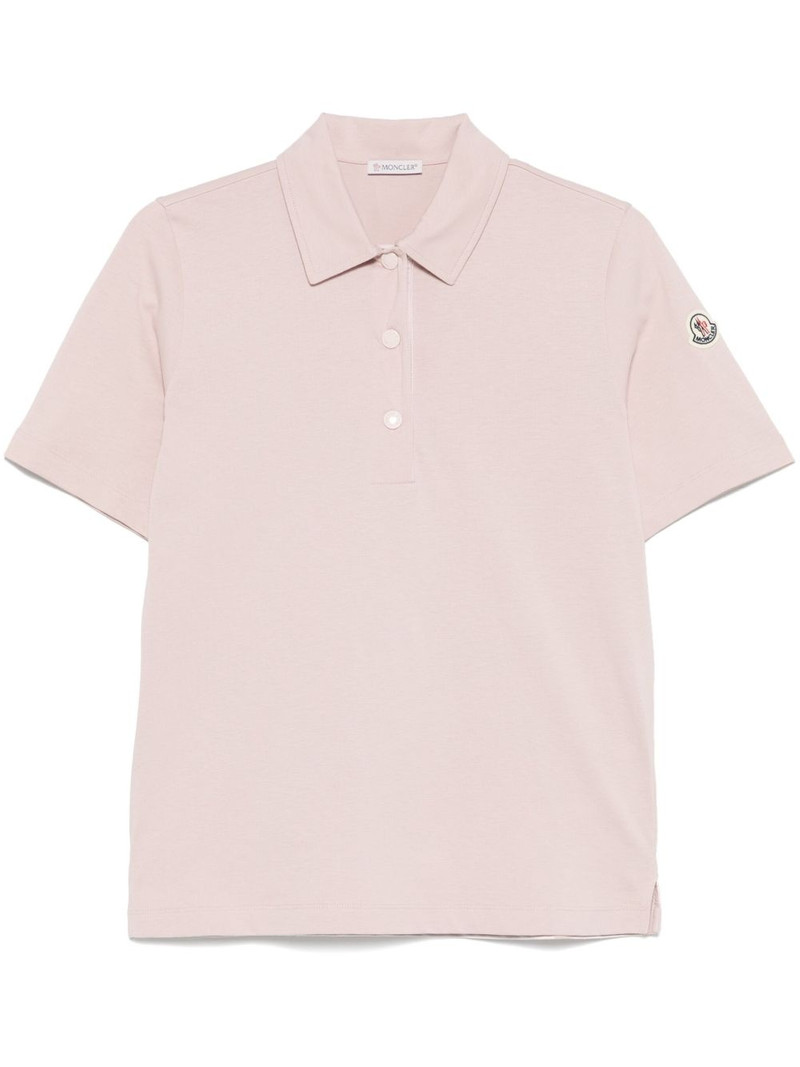 logo-patch polo top 1
