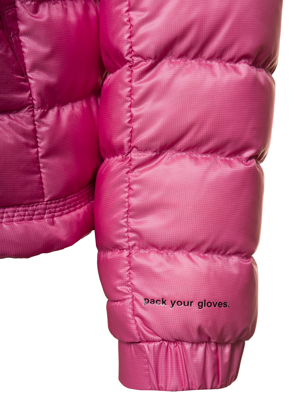 Moncler Grenoble Women 'Walibi' Pink Down Jacket With Logo Patch In Polyamide Woman - 3