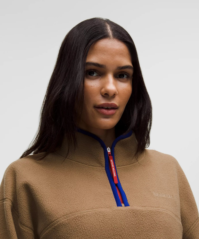 Tumbled Fleece Half-Zip Jacket 4