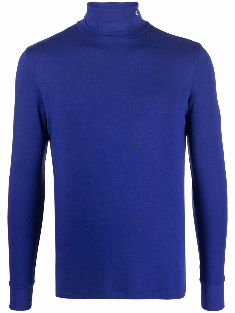 roll-neck long-sleeve T-shirt - 1