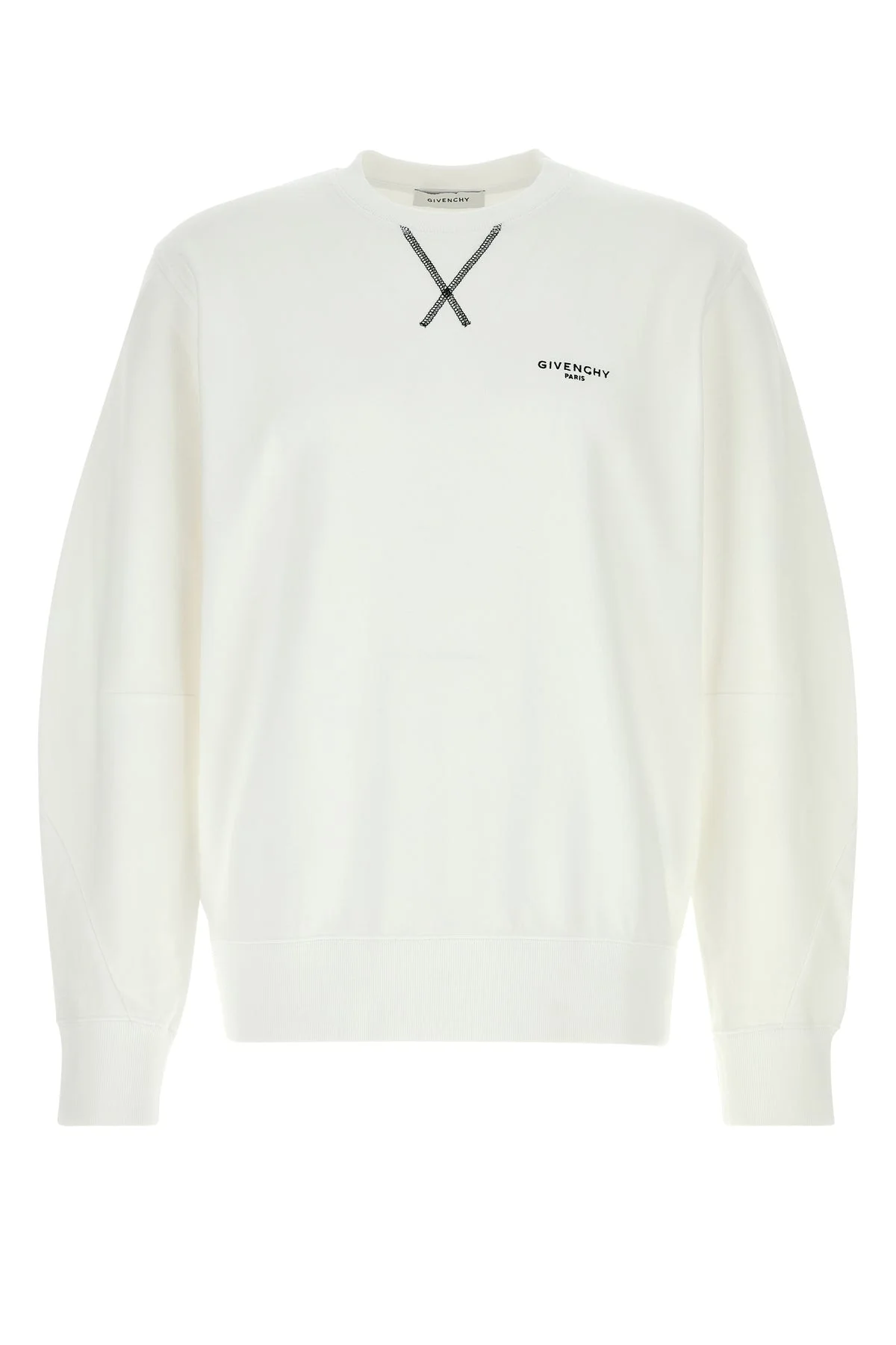 White cotton sweatshirt - 1