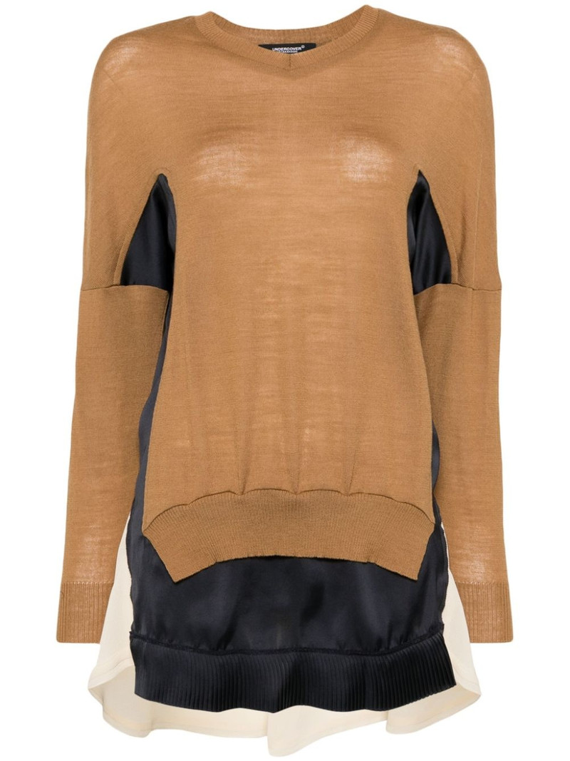 panelled jumper 1