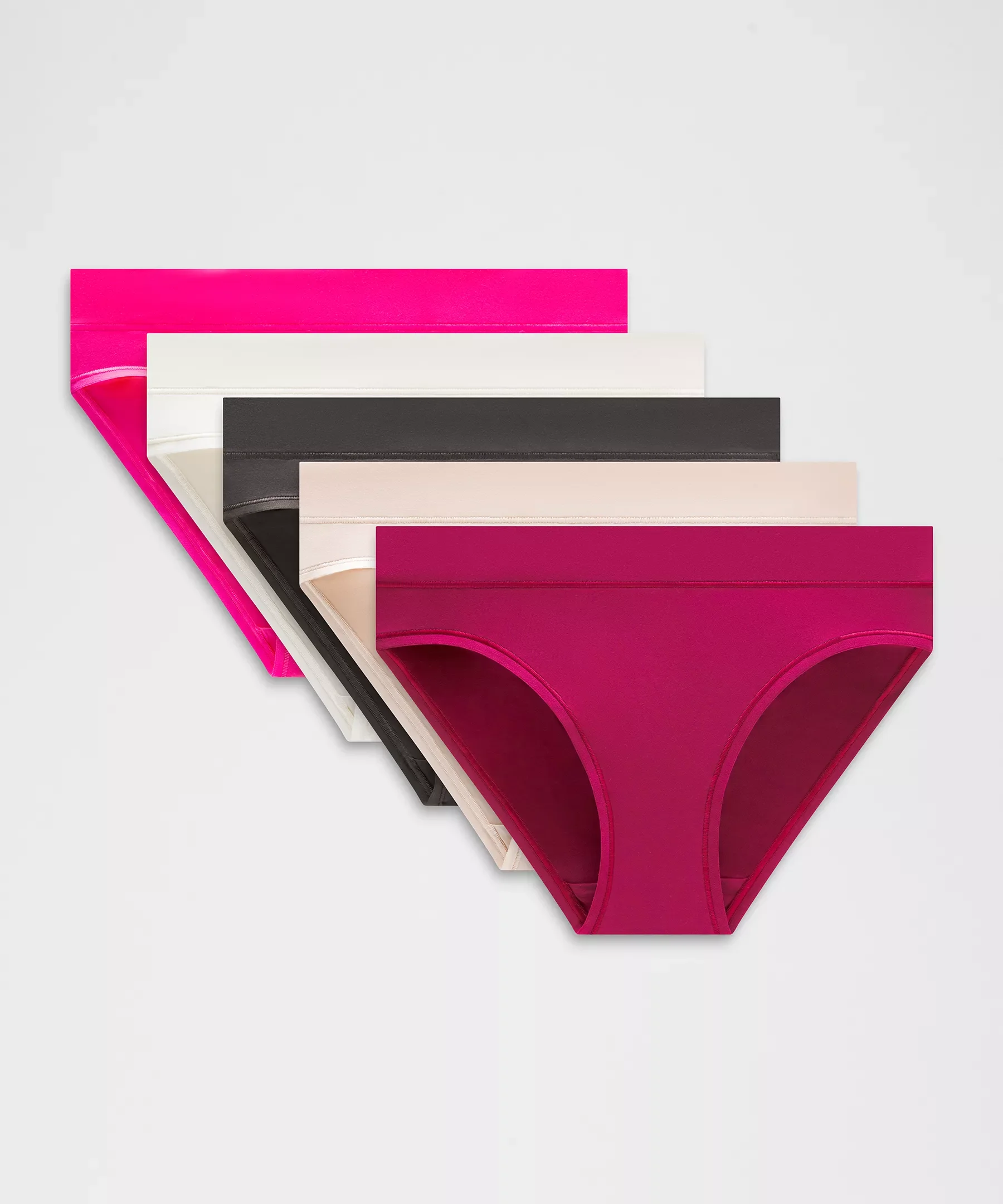 UnderEase Mid-Rise Bikini Underwear *5 Pack - 1