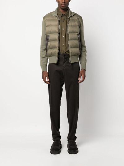 TOM FORD padded wool jacket outlook