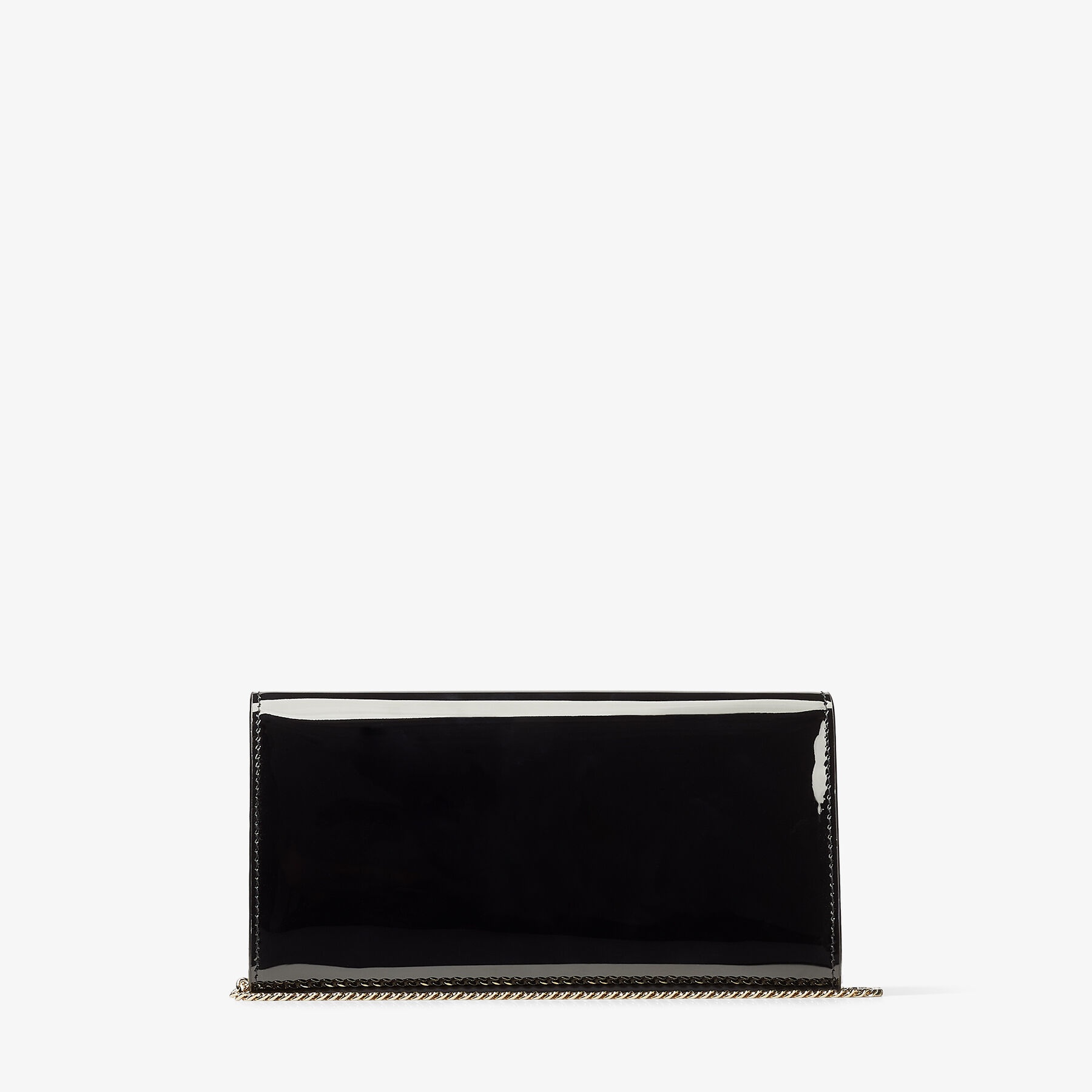 Emmie
Black Patent Leather Clutch Bag - 5