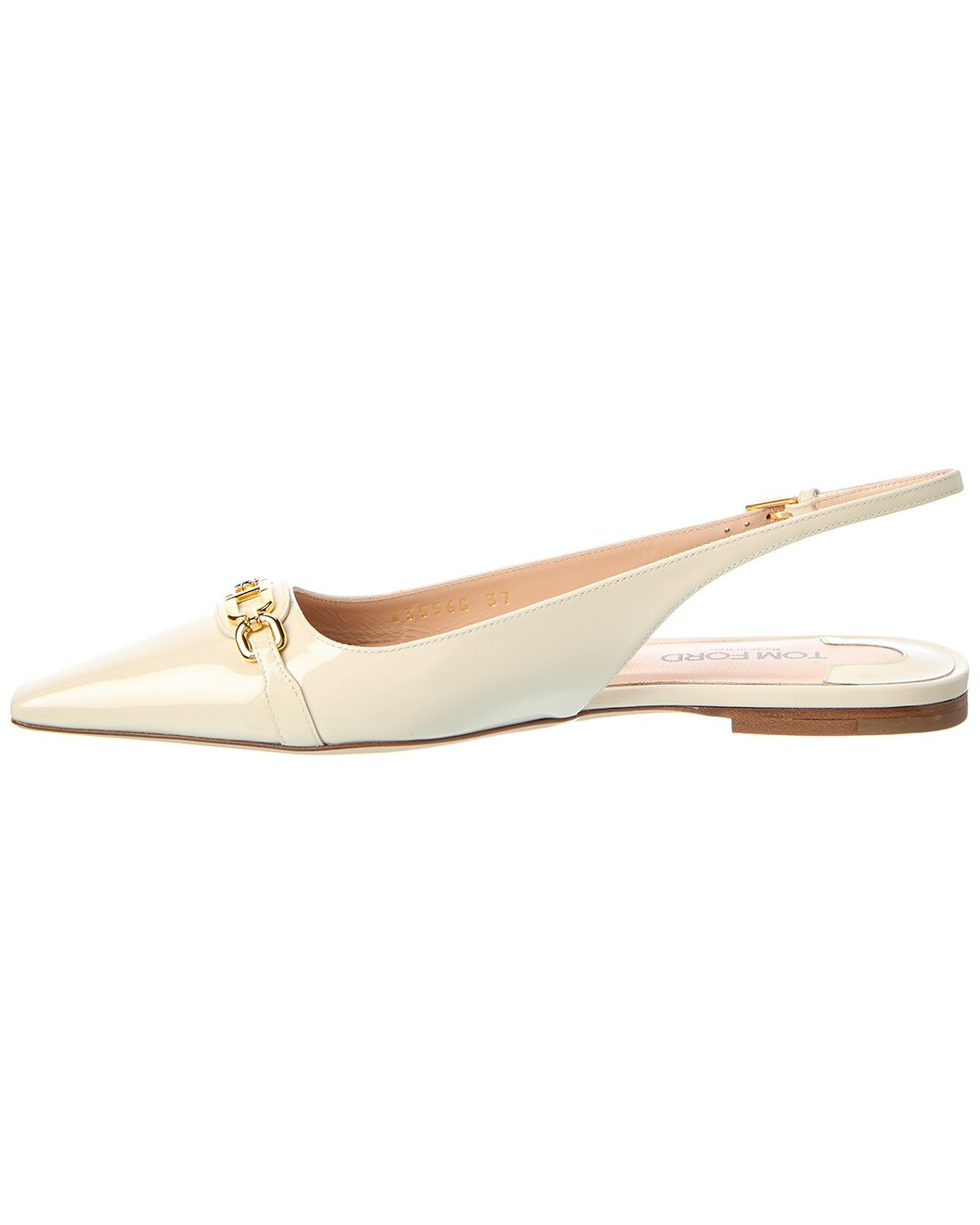 Tom Ford Whitny Patent Slingback Ballerina Flat - 2