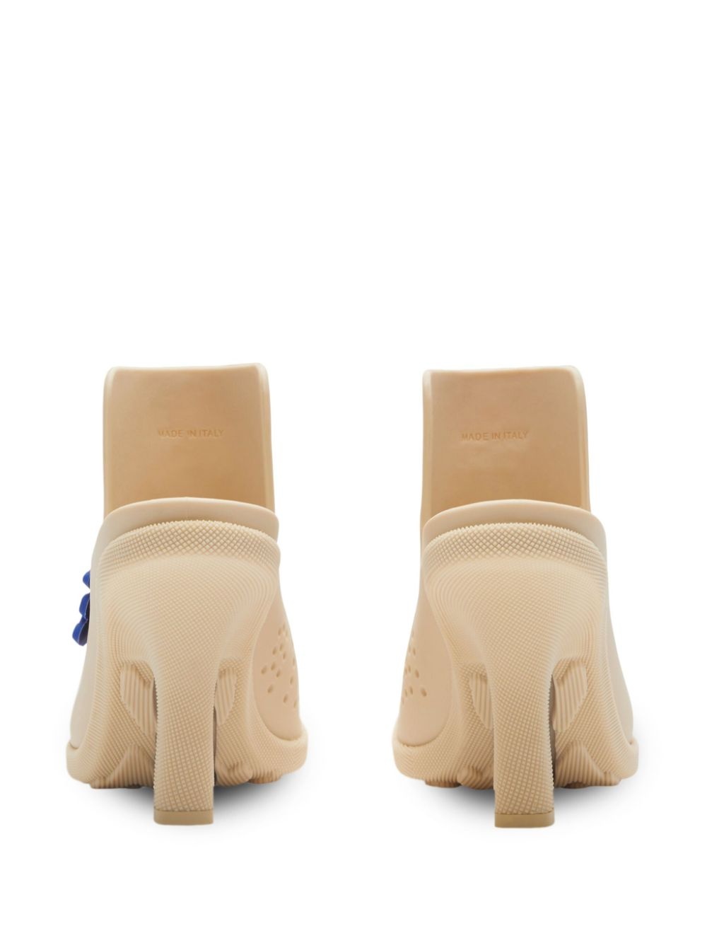 Equestrian Knight square-toe mules - 3