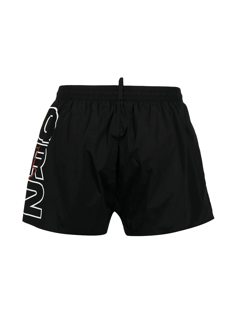 logo-print swim shorts - 2