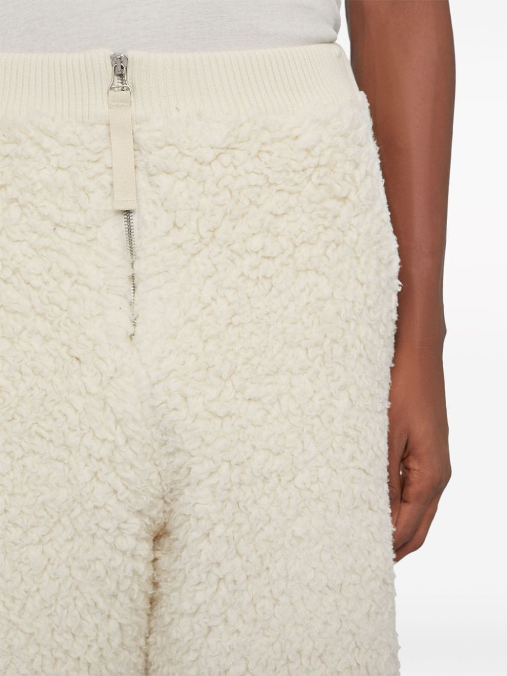 textured cotton shorts - 6