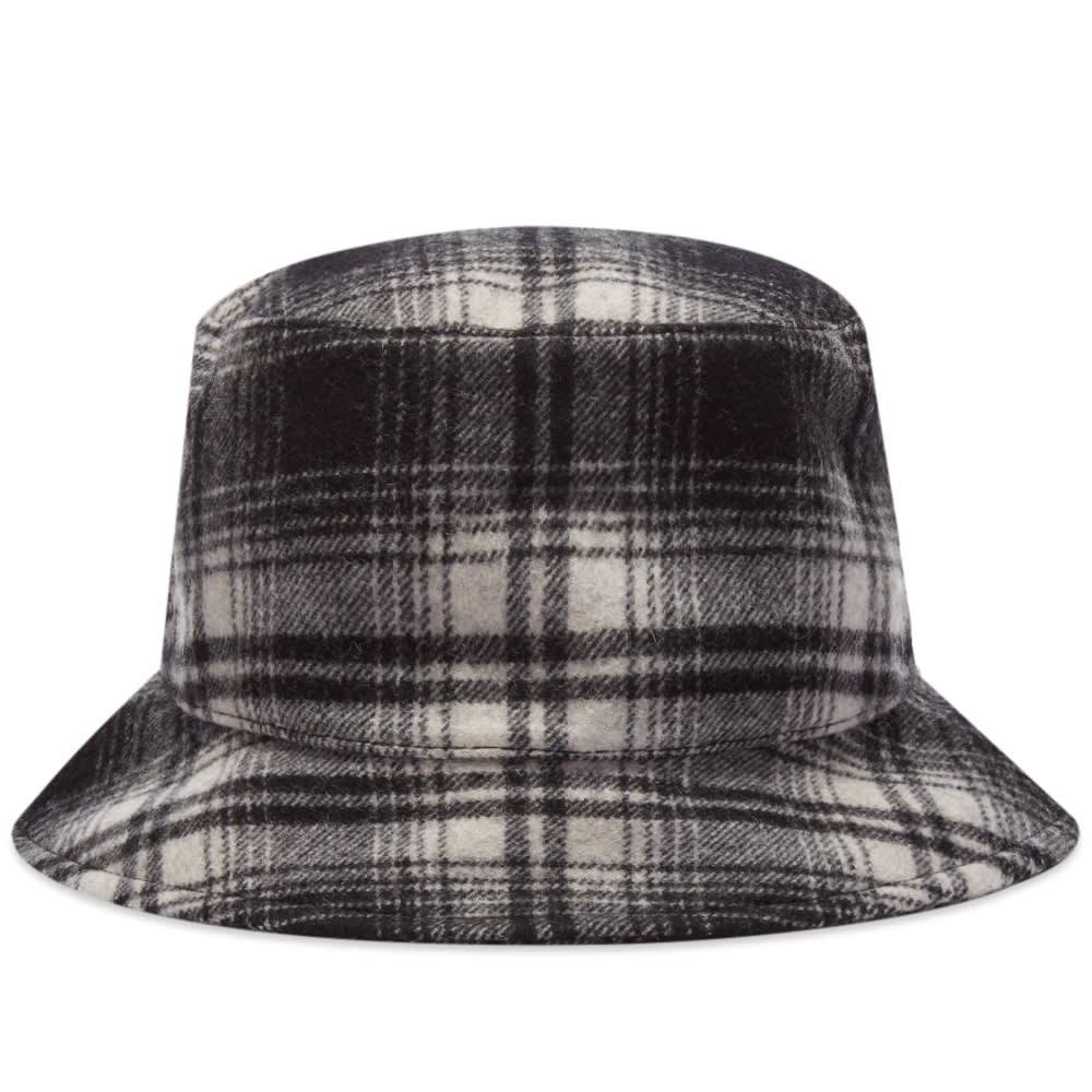 A.P.C. Alex Check Bucket Hat - 1