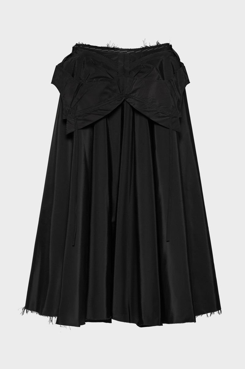 Taffeta Midi Skirt 1