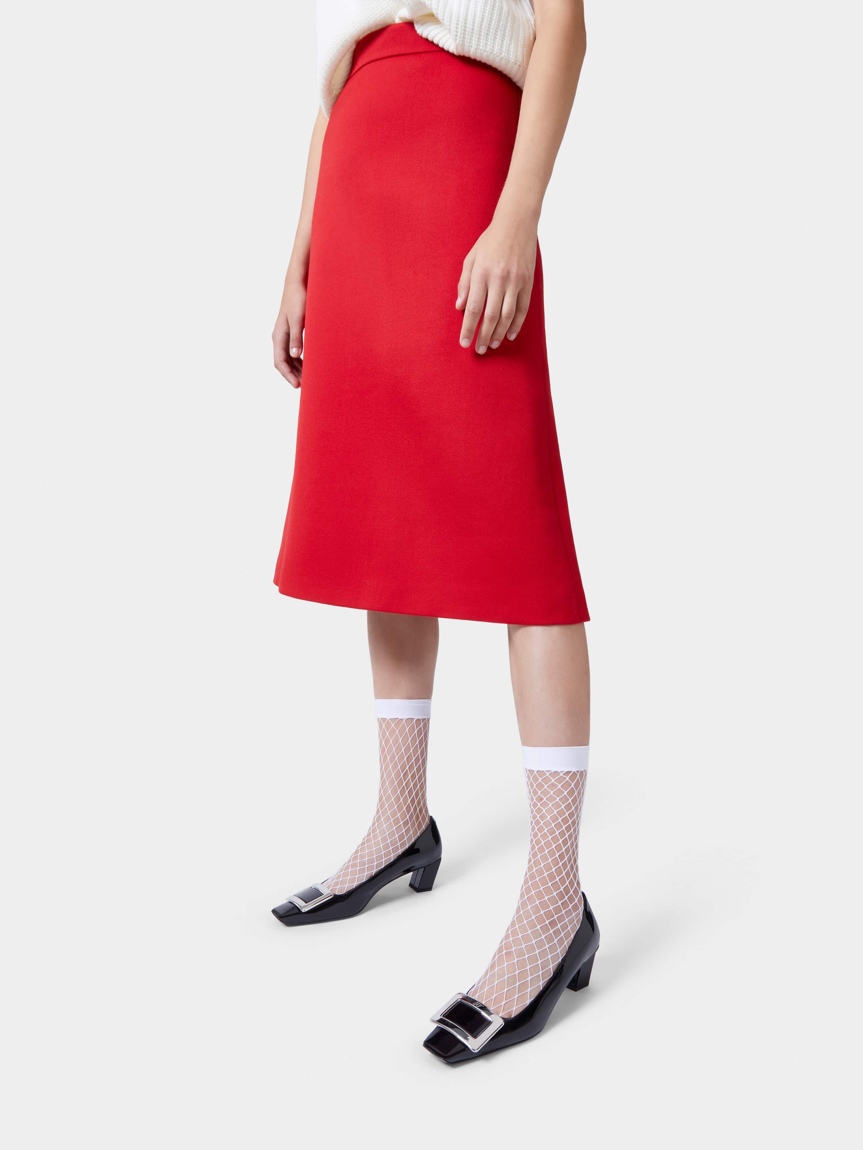 Belle Vivier Metal Buckle Pumps in Patent Leather - 2